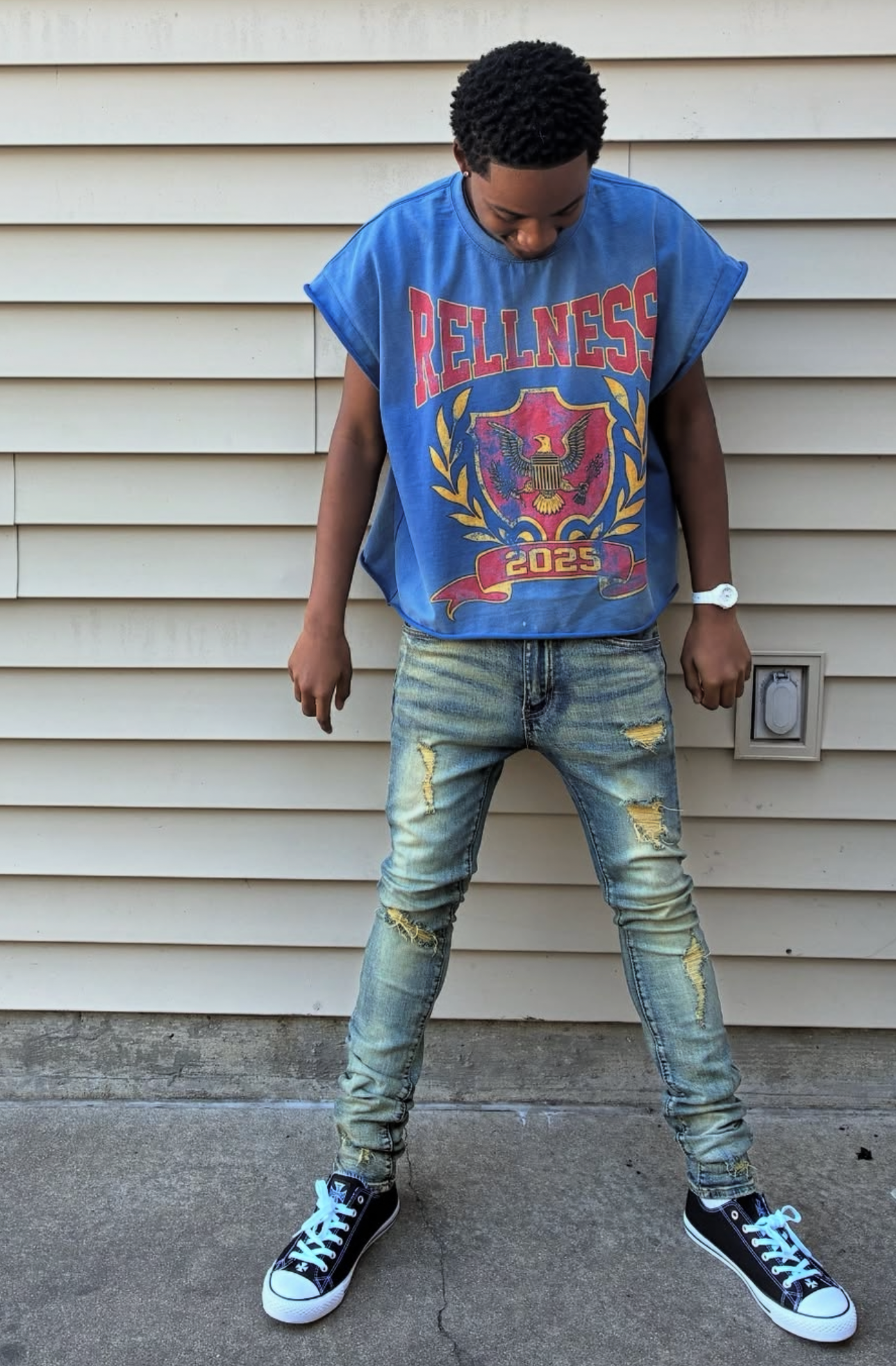 Raw & Real Tee (Blue)